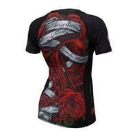 DAMSKI SHORTSLEEVE RASHGUARD BERSERKERS ROSES - kup z Pit Bull West Coast Oficjalny Sklep