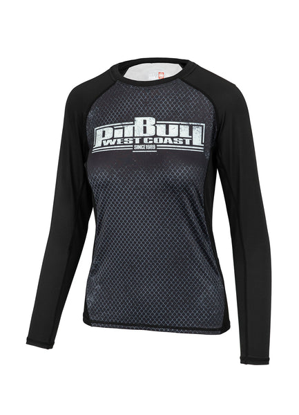 RASHGUARD DAMSKI LONGSLEEVE PERFORMANCE CAGE - kup z Pit Bull West Coast Oficjalny Sklep
