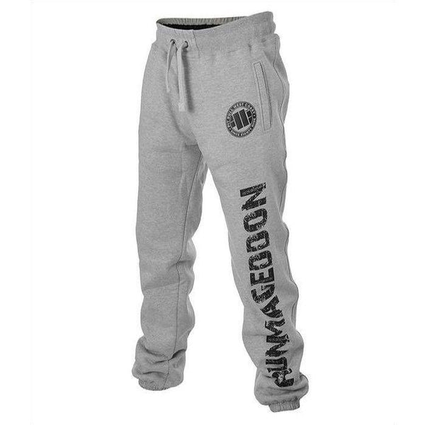 SPODNIE DRESOWE RMG LOGO Szare - kup z Pit Bull West Coast Oficjalny Sklep