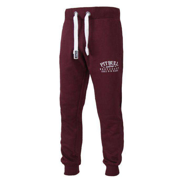 SPODNIE DRESOWE OLD SCHOOL Burgundowe - kup z Pit Bull West Coast Oficjalny Sklep